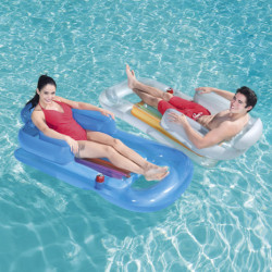BESTWAY 43028 Fotoliu gonflabil cu saltea gri