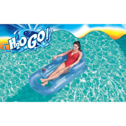 BESTWAY 43028 Fotoliu gonflabil cu saltea albastru