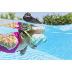 BESTWAY 22011 Mască de scufundări ochelari de înot verzi