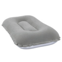 BESTWAY 67121 Pernă gonflabilă de călătorie din velur gri