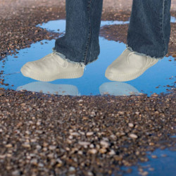 Protectoare pantofi impermeabile wellingtons M gri mărimea 35-38
