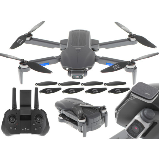 Dron RC F9 6K HD cameră GPS WIFI rază de 2000m