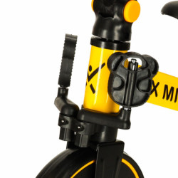 Tricicletă Fix Mini tricicletă de alergare 3în1 cu pedale galben