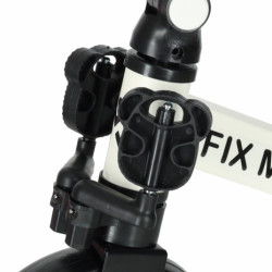 Tricicletă Fix Mini tricicletă de alergare 3în1 cu pedale alb