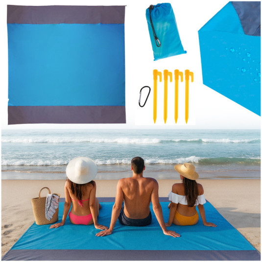 Saltea de plajă impermeabilă pătură camping 210X200