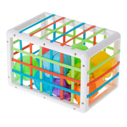 Sorter flexibil pentru cuburi de joacă - dreptunghi cu glisare