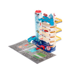 Garaj de parcare 5 niveluri cu lift electric + rogojină + 8 mașini