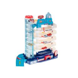 Garaj de parcare 5 niveluri cu lift electric + rogojină + 8 mașini