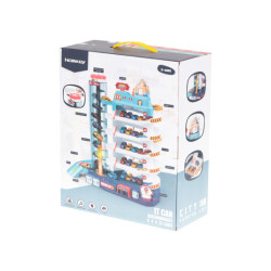 Garaj de parcare 5 niveluri cu lift electric + rogojină + 8 mașini