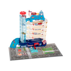 Garaj de parcare 5 niveluri cu lift electric + rogojină + 8 mașini