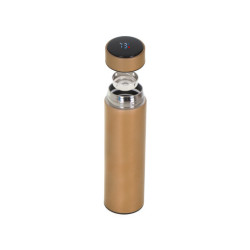 Termos cană smart LED 500ml auriu