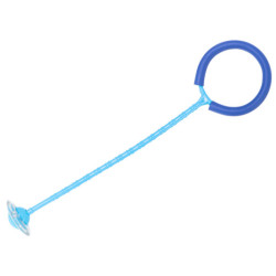 Hula hop picioare minge săritoare LED strălucitoare albastră
