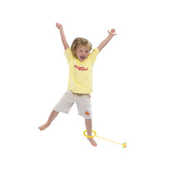 Hula hop ciocan săritură minge ciocan LED luminoasă galbenă
