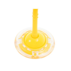 Hula hop ciocan săritură minge ciocan LED luminoasă galbenă
