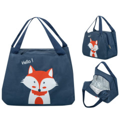 Geantă termoisolantă pentru mic dejun prânz fox orange