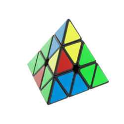Puzzle PYRAMINX joc cu cuburi Black MoYu