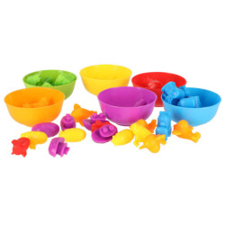Materiale educative de învățare a numărării Montessori 36 elem.