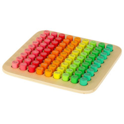 Set educativ înmulțire până la 100 rotund