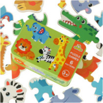 Puzzle în cutie safari animale 25 piese