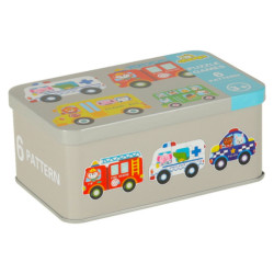 Puzzle de vehicule conservat 30 piese