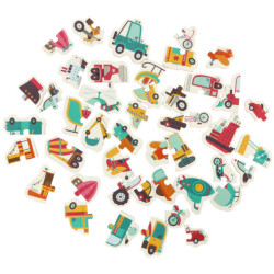 Puzzle în cutie de tablă 24 piese