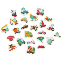 Puzzle în cutie de tablă 24 piese