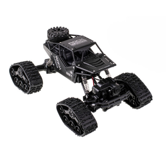 RC Rock Crawler 4x4 LHC012 auto 2 în 1 negru