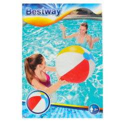 BESTWAY 31021 Minge gonflabilă colorată pentru plajă 51 cm