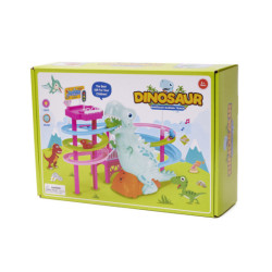 Pista curse dinozaur sunete dinozaur lumini