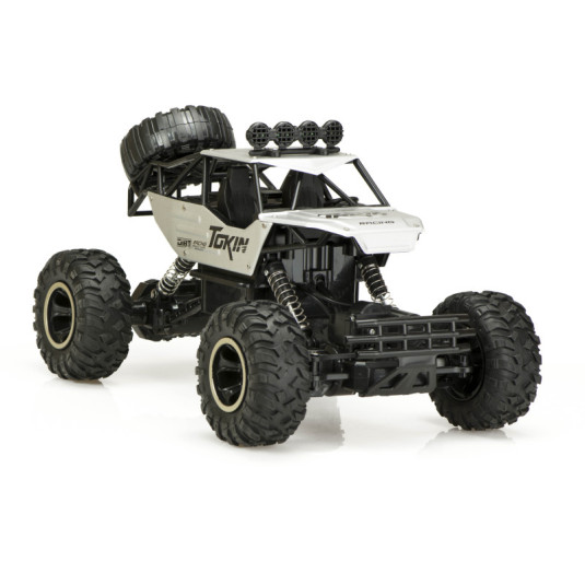 Mașină RC Rock Crawler 1:12 4WD METAL argintiu