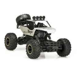 Mașină RC Rock Crawler 1:12 4WD METAL argintiu