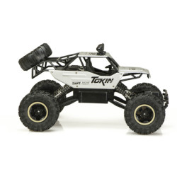 Mașină RC Rock Crawler 1:12 4WD METAL argintiu