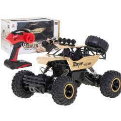 Mașină RC Rock Crawler 1:12 4WD METAL auriu