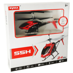 SYMA S5H 2,4GHz RTF elicopter RC roșu