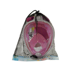 Masca de snorkeling intreaga pliabila S/M roz