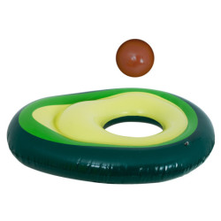 Saltea gonflabilă de înot cu minge de avocado cu sămânță 150cm XL