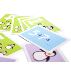 Joc educational echilibru invatare numarare pinguini mare