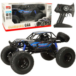 Mașină RC Crawler Climbing 1:10 4WD 48cm albastră