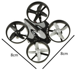 JJRC H36 mini 2.4GHz 4CH 6-axial dron RC negru