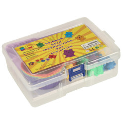 Ursuleți educativi pentru învățare numărare Montessori 44 el.