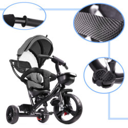 Triciclu Fix Lite triciclu gri