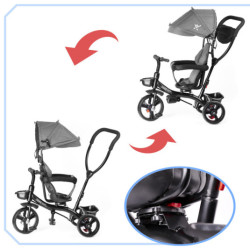 Triciclu Fix Lite triciclu gri