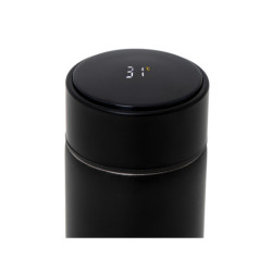 Termosfă cană smart LED 500ml negru