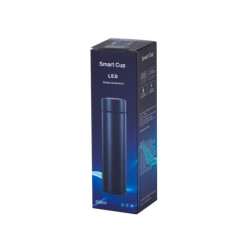 Termosfă cană smart LED 500ml negru