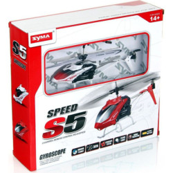 SYMA S5 elicopter radiocomandă 3CH alb