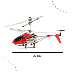 SYMA S107H RC elicopter 2,4 GHz RTF roșu