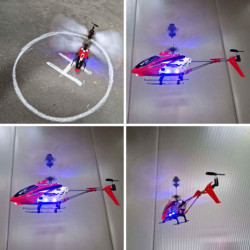 SYMA S107H RC elicopter 2,4 GHz RTF roșu