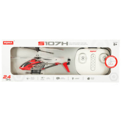 SYMA S107H RC elicopter 2,4 GHz RTF roșu