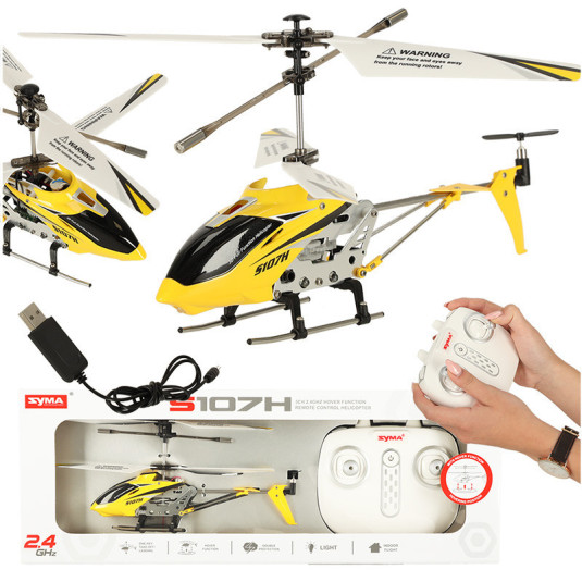 Elicopter RC SYMA S107H 2,4 GHz RTF galben