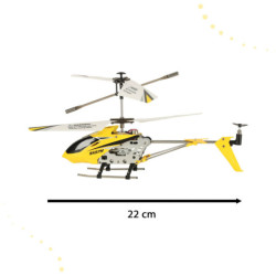 Elicopter RC SYMA S107H 2,4 GHz RTF galben